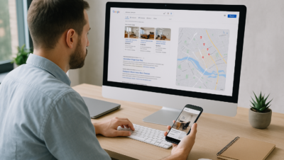 Como destacar seu anúncio de consultório alugar no Google